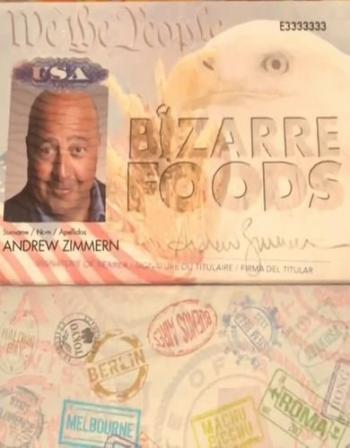  .   -   / Bizarre Foods DVO