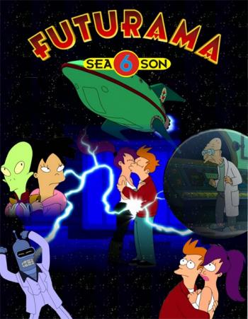 , 6  1-7  / Futurama [SUB] (2010, HDTVRip, , )