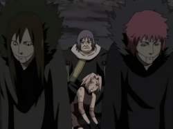       / Sakura and Chye vs Sasori