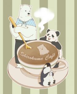     / Shirokuma Cafe [TV] [50  50] [RAW] [RUS+JAP]